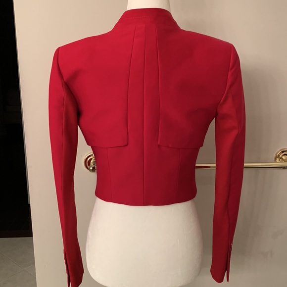 BCBG Maxazria red blazer - Picture 4 of 4